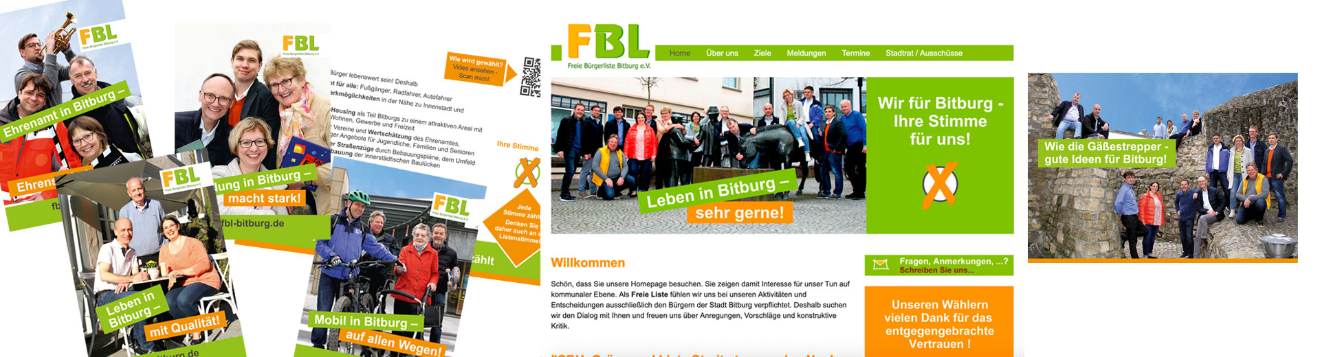 Ausschnitte aus den Projektarbeiten FBL Bitburg