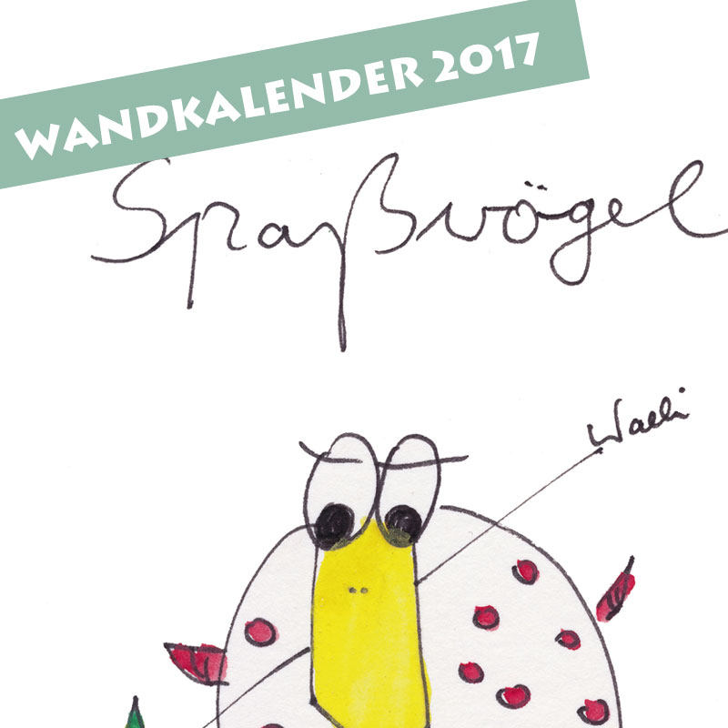Ausschnitt Wandkalender von Walli at work